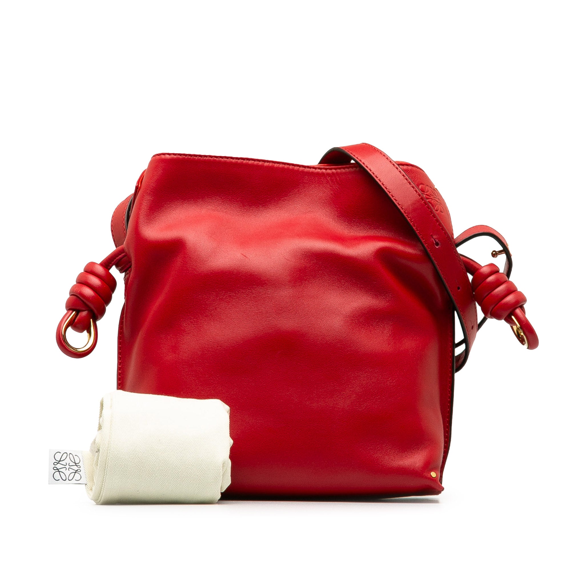 Small Flamenco Knot Crossbody Bag