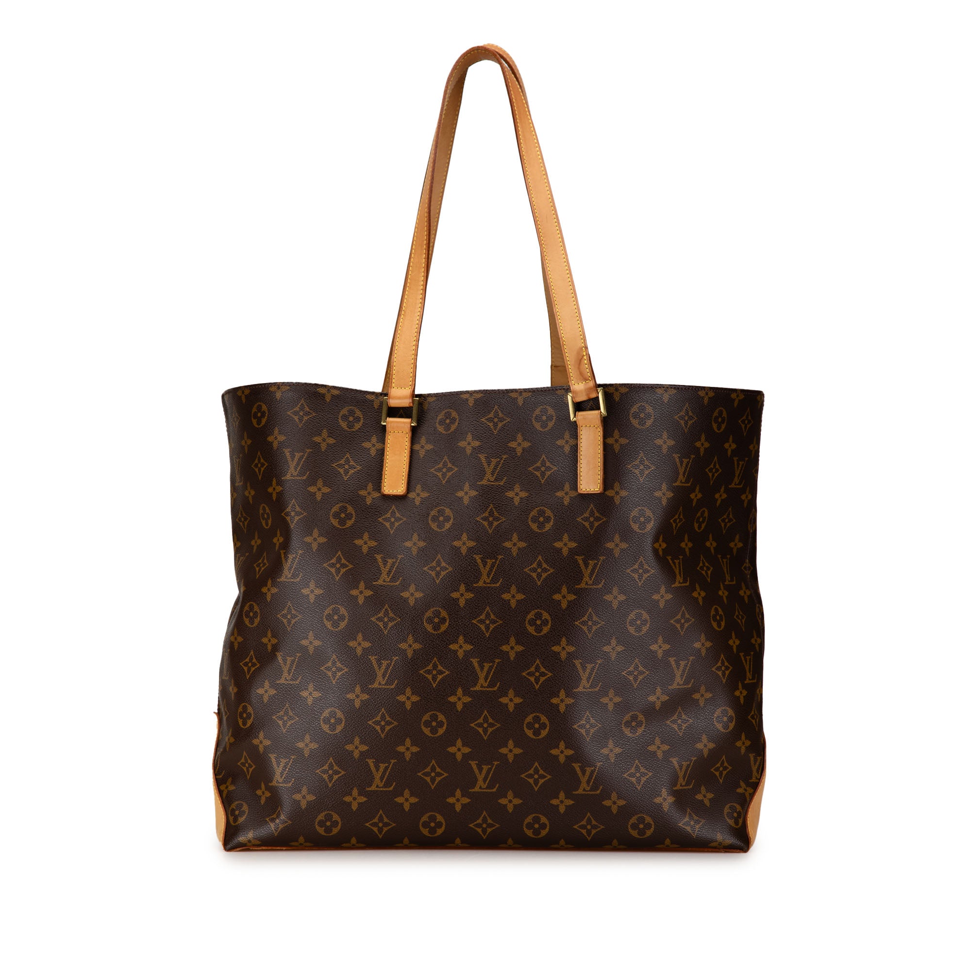 image of Brown Louis Vuitton Monogram Cabas Alto Tote Bag