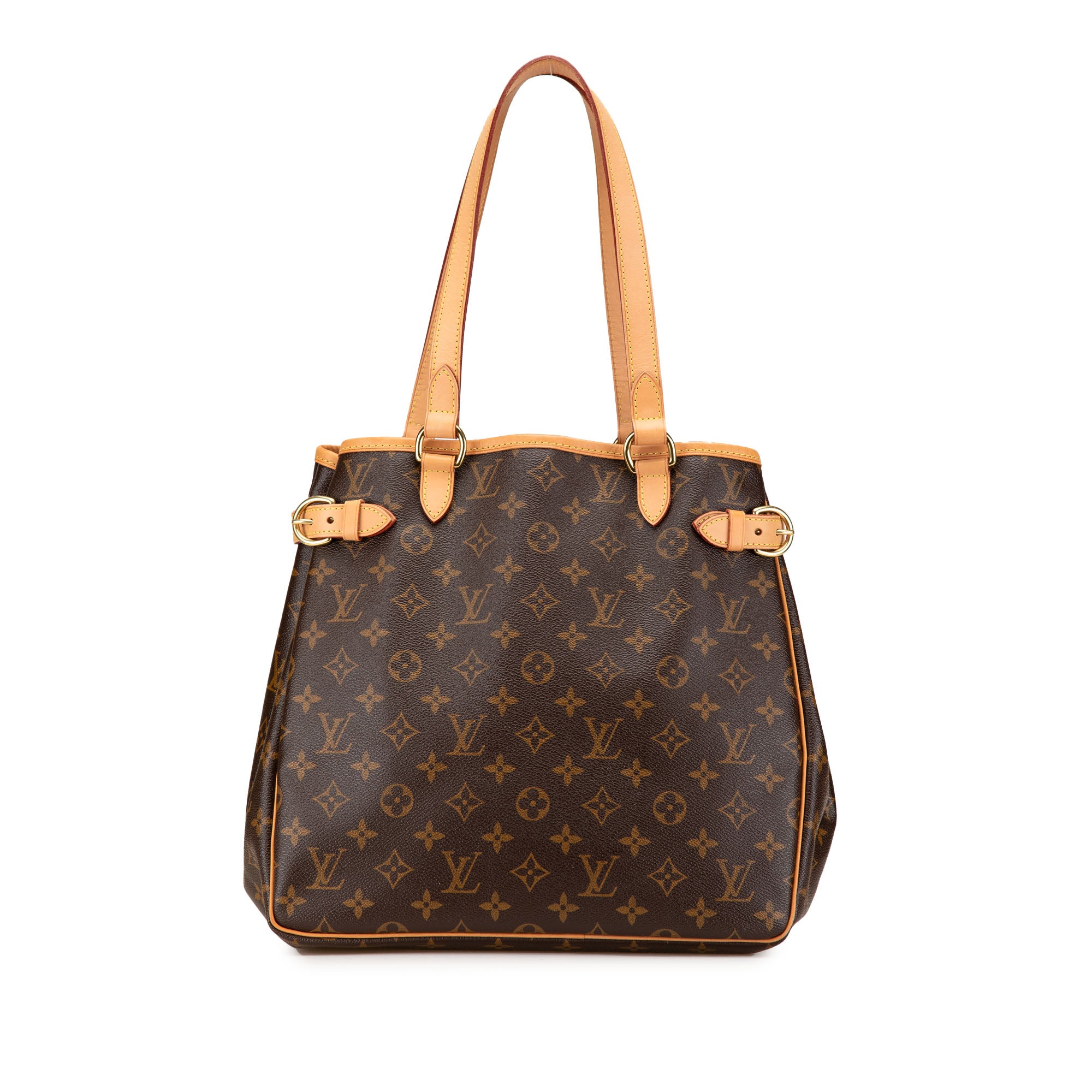 image of Brown Louis Vuitton Monogram Batignolles Vertical Tote