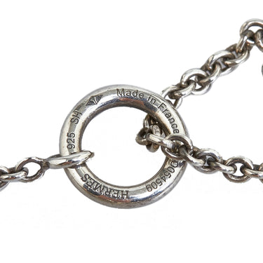 Silver Hermes Clic Clac H Bracelet – Designer Revival