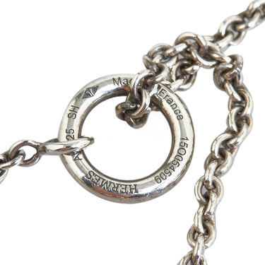 LOUIS VUITTON Bracelet LV Chain Links Monogram M68274 Silver Metal