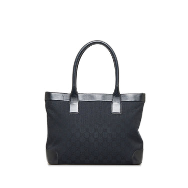 Black Gucci Canvas Tote Bag – Designer Revival