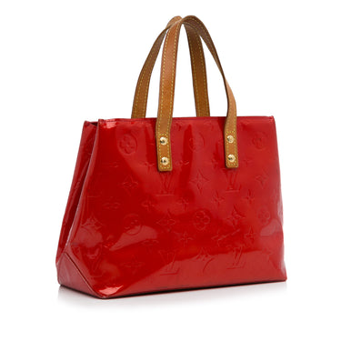 Gold Louis Vuitton Monogram Vernis Reade MM Tote Bag – Designer