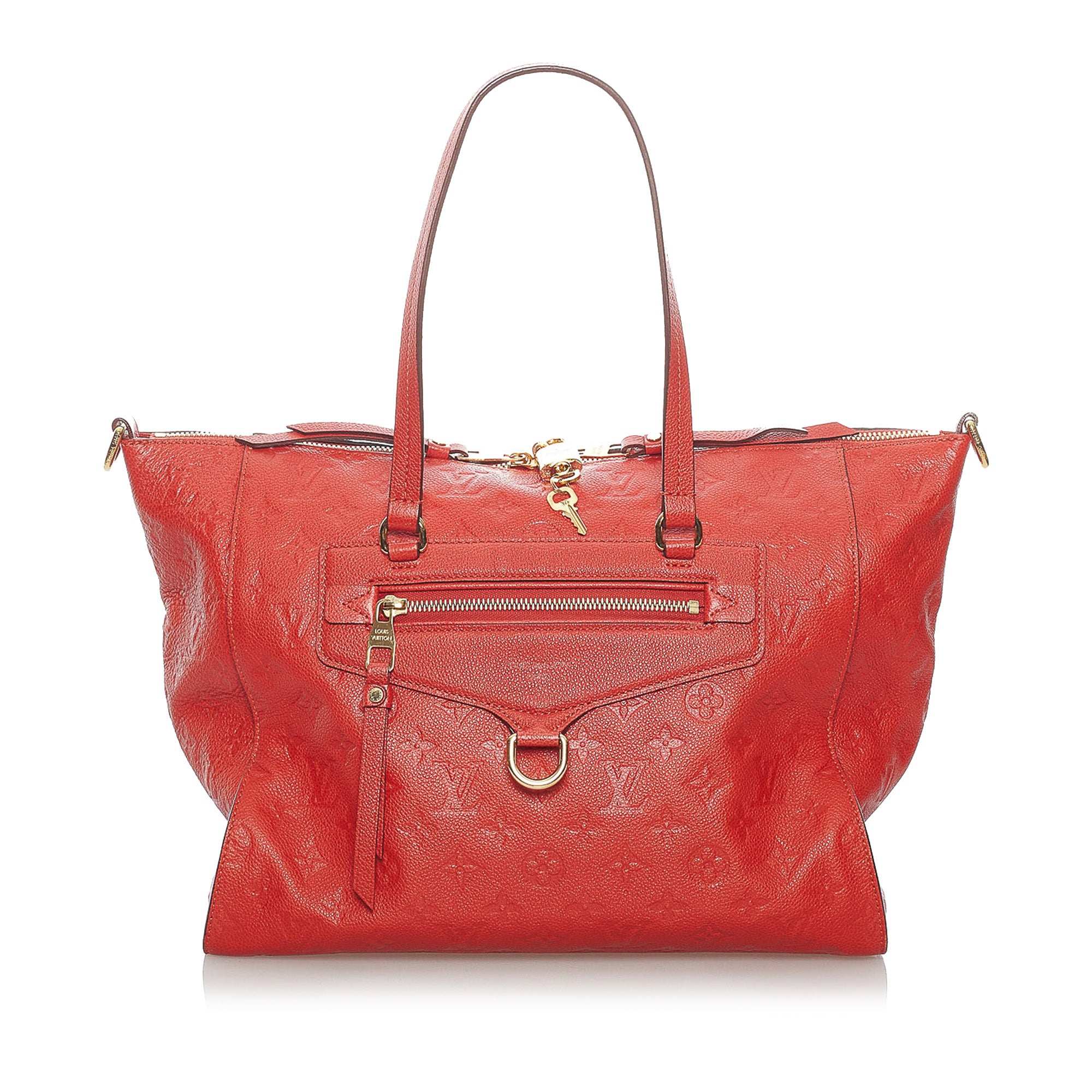 Pre-owned Louis Vuitton Crossbody Bag In Red