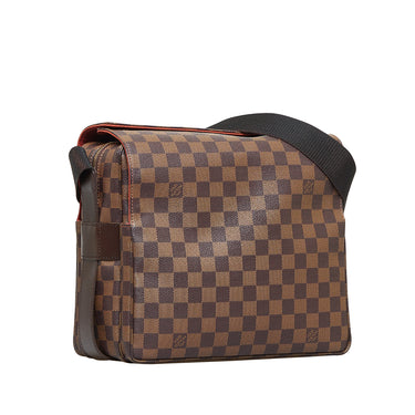 Shop for Louis Vuitton Damier Ebene Canvas Leather Naviglio Messenger Bag -  Shipped from USA