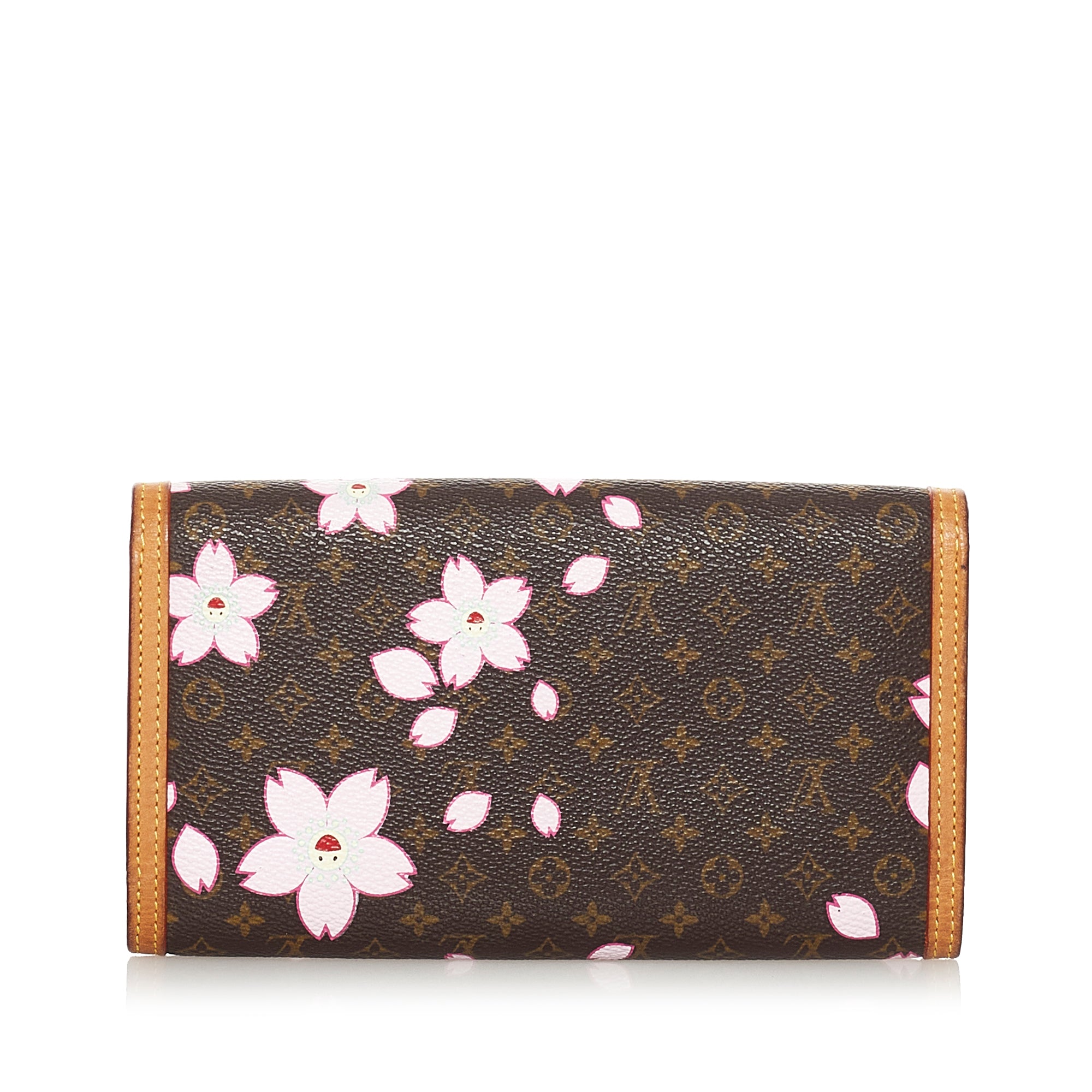 Louis Vuitton Key Pouch Limited Edition Cherry Blossom Monogram Pink 1505644