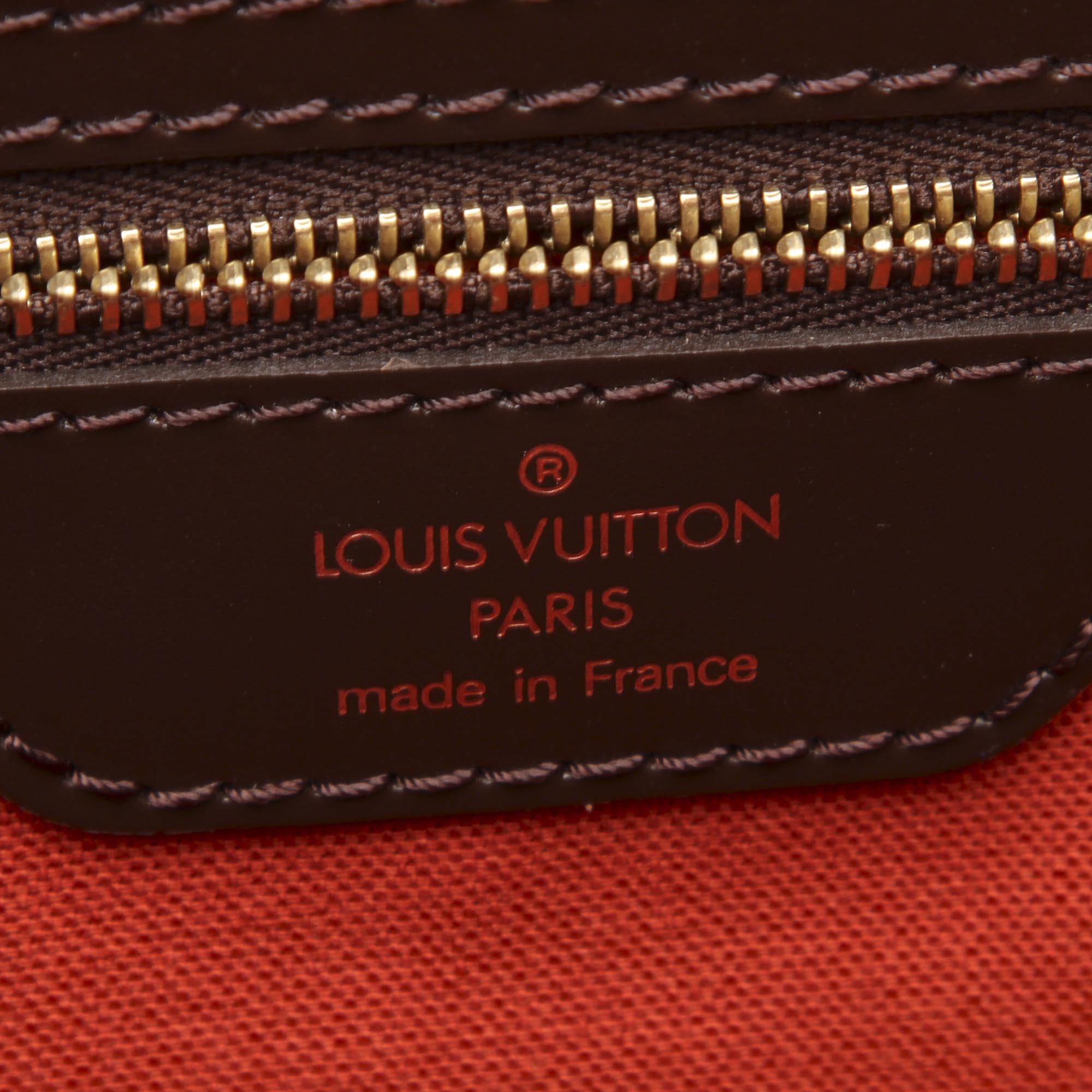 Brown Louis Vuitton Damier Ebene Greenwich PM Bag – Designer Revival