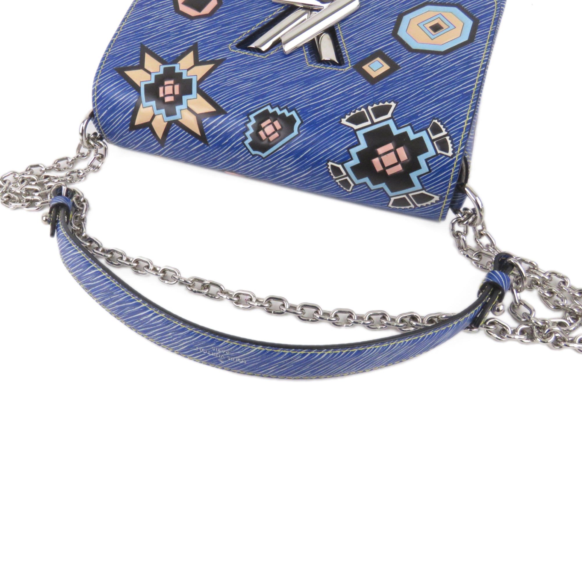 Blue Louis Vuitton Epi Azteque Twist MM Bag – Designer Revival