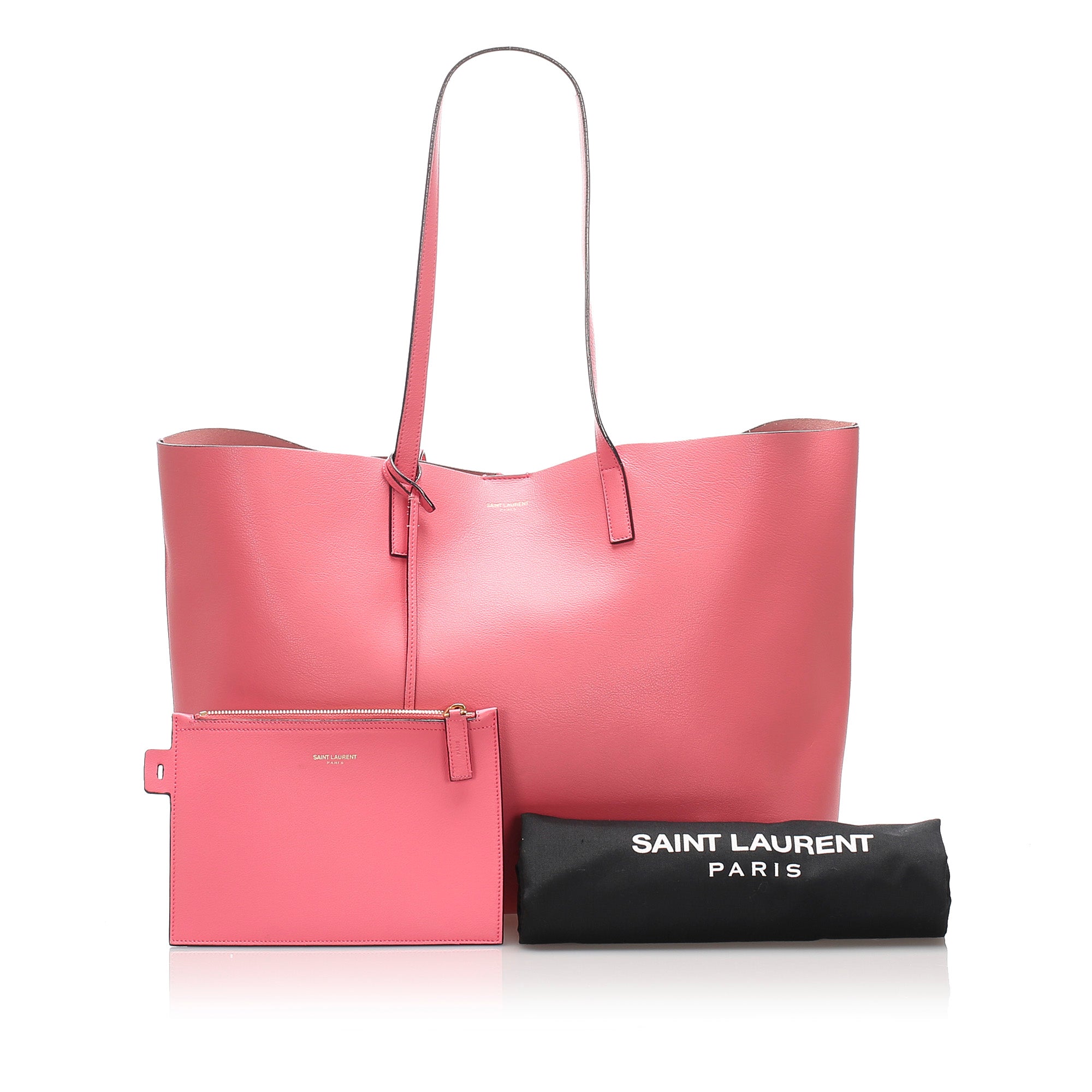 ysl pink tote