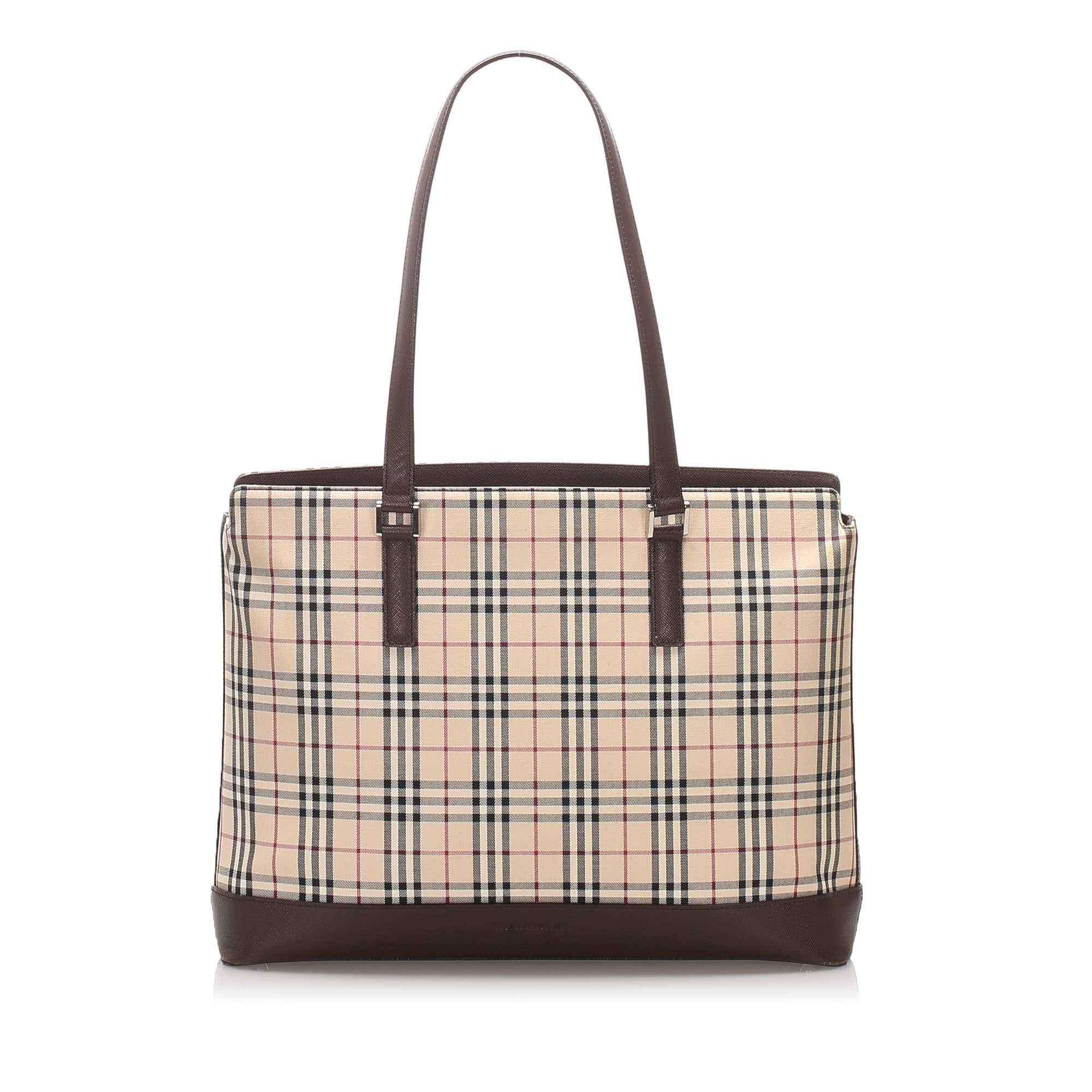 burberry house check tote