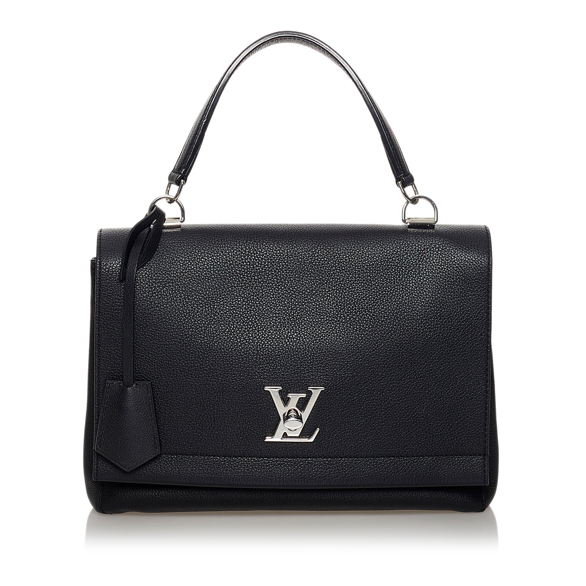 Louis Vuitton Two-Tone Leather Lockme II Bb