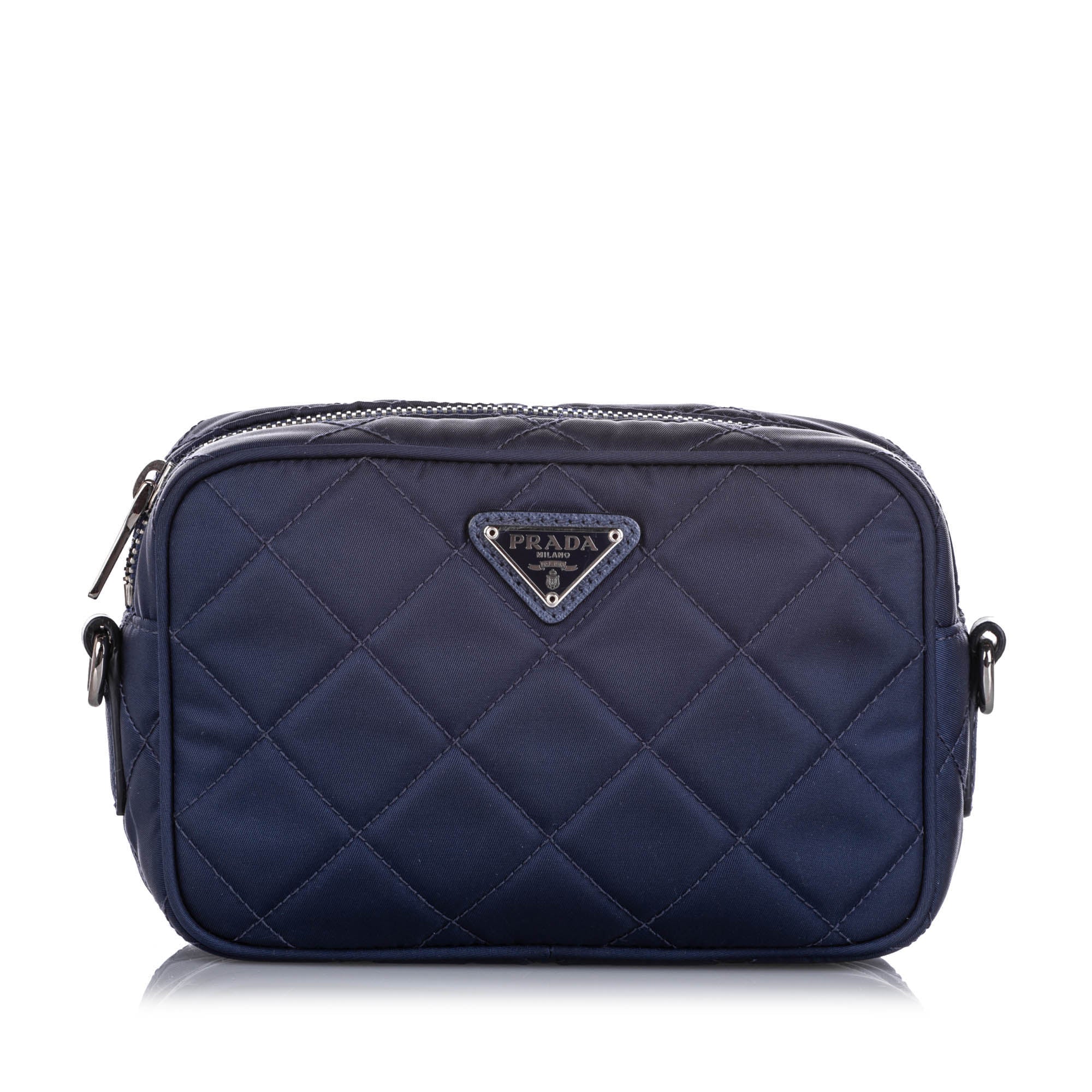 prada crossbody bag blue