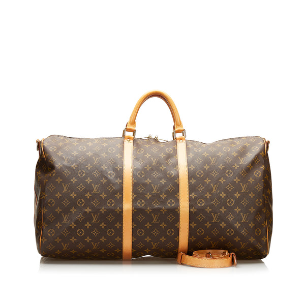 Monogram Canvas Keepall 60 Bandouliere (Authentic Pre-Owned)