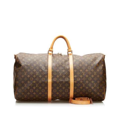 Pre-Owned Louis Vuitton Keepall Bandouliere Monogram 50 Brow2