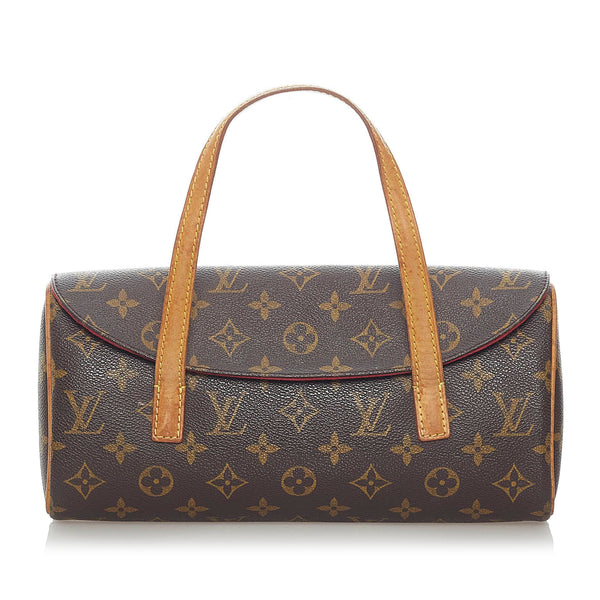 LOUIS VUITTON Sonatine Monogram Canvas Satchel Bag