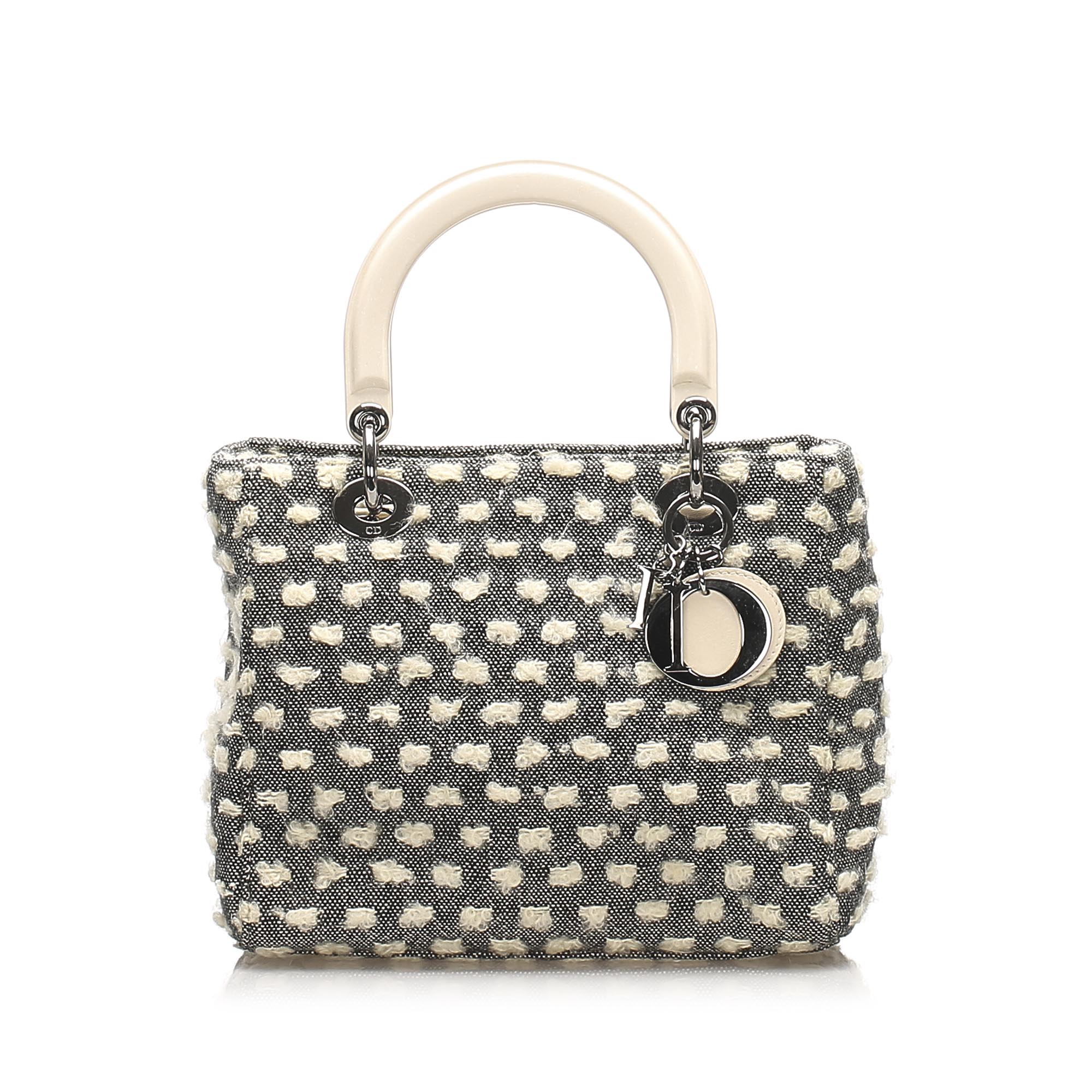 lady dior tweed bag