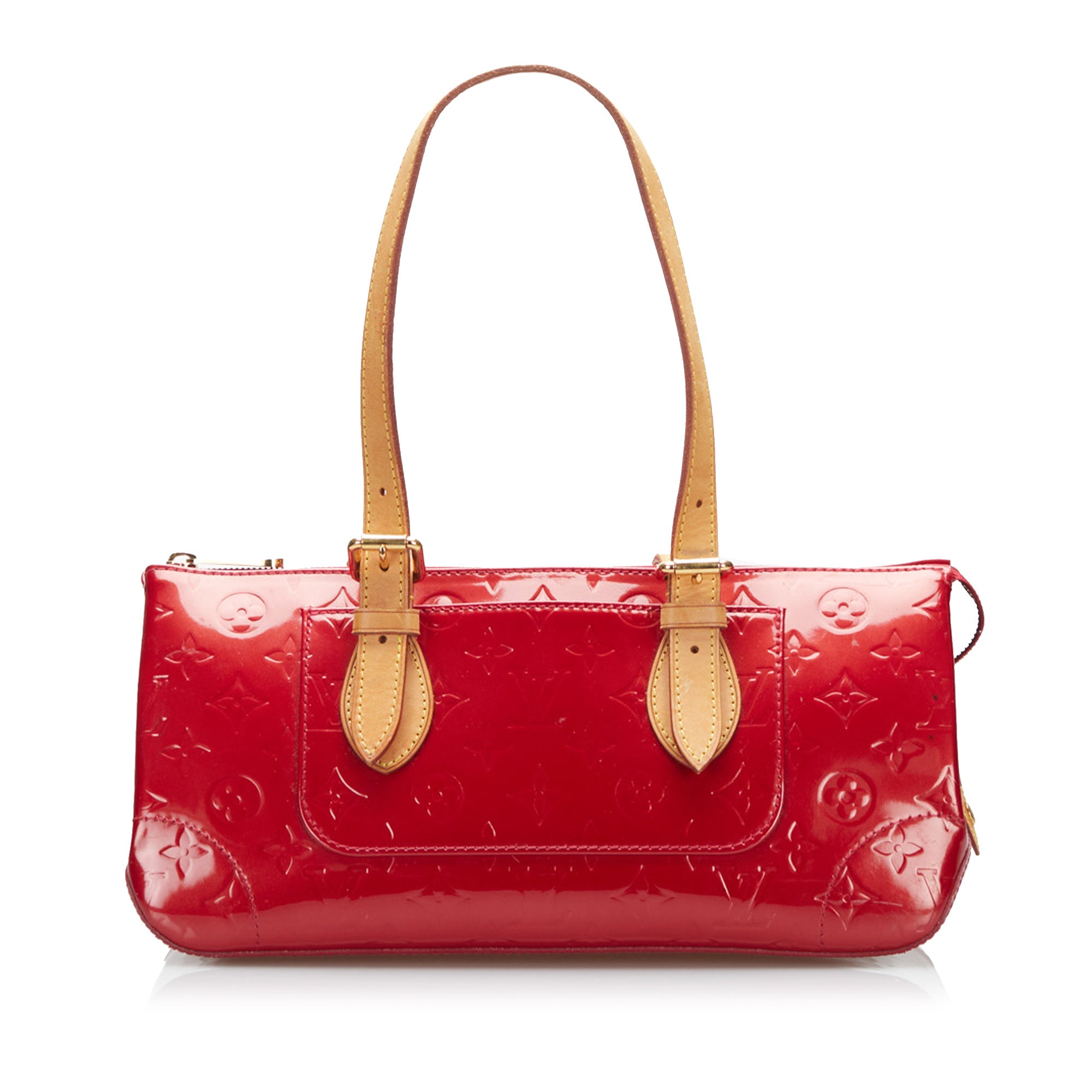 Second Hand Louis Vuitton 2008 Red Pomme D'Amour Monogram Vernis