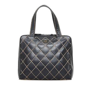 Black Chanel CC Wild Stitch Handbag – Designer Revival