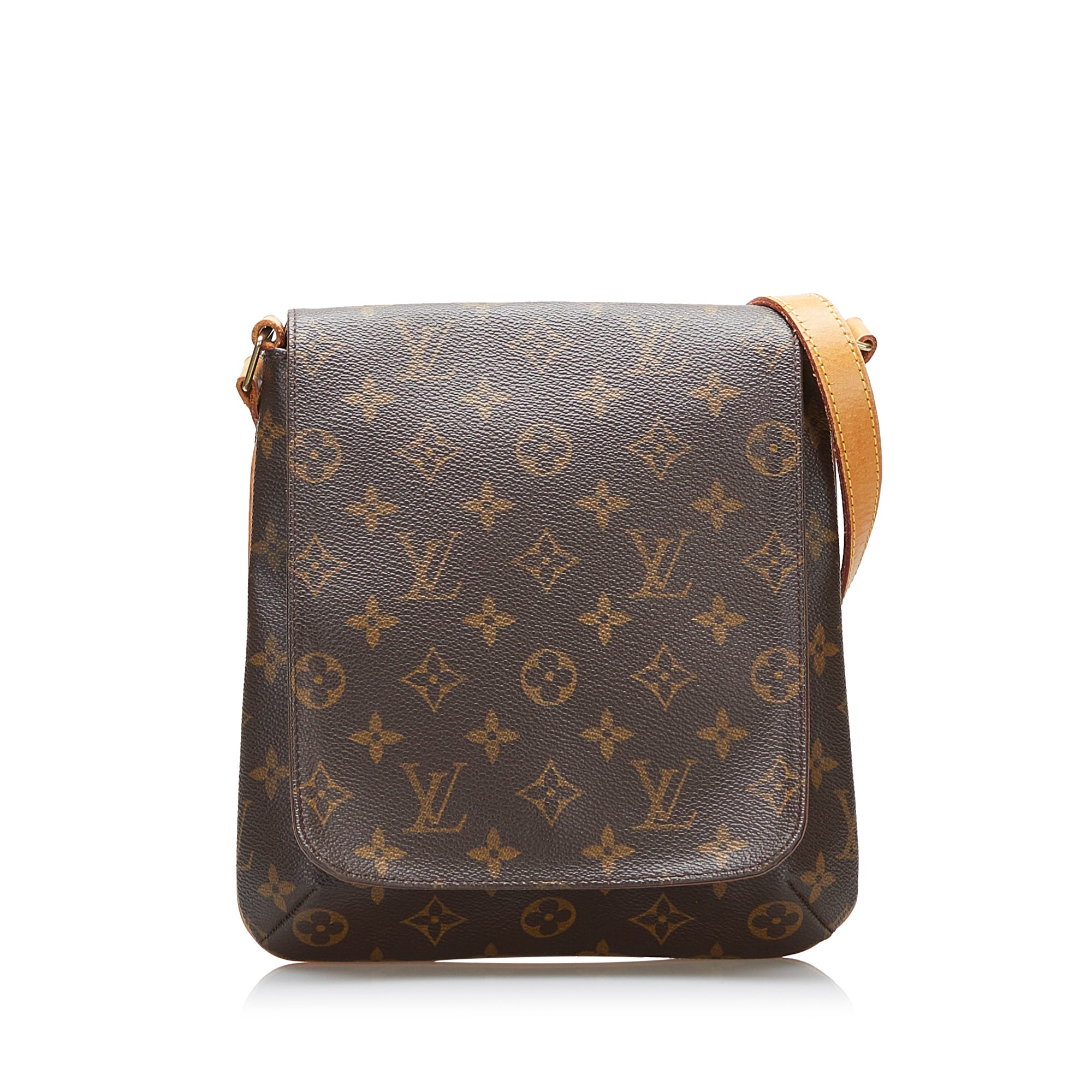 Authentic LOUIS VUITTON Monogram Musette Salsa Cross Body Bag