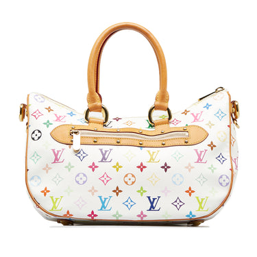 Pre-Owned Louis Vuitton Sharleen MM Multicolor White 