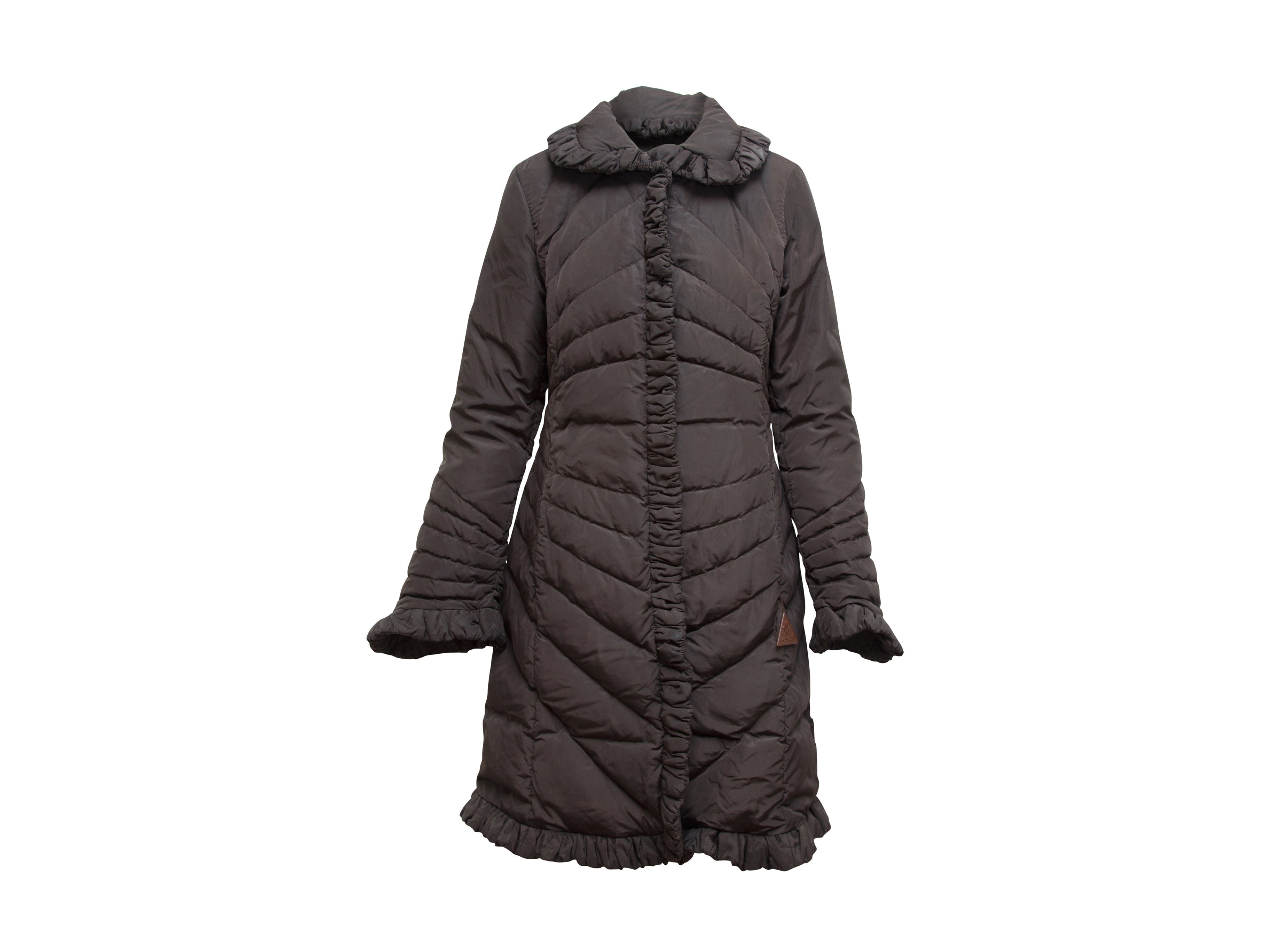 moncler ruffle jacket