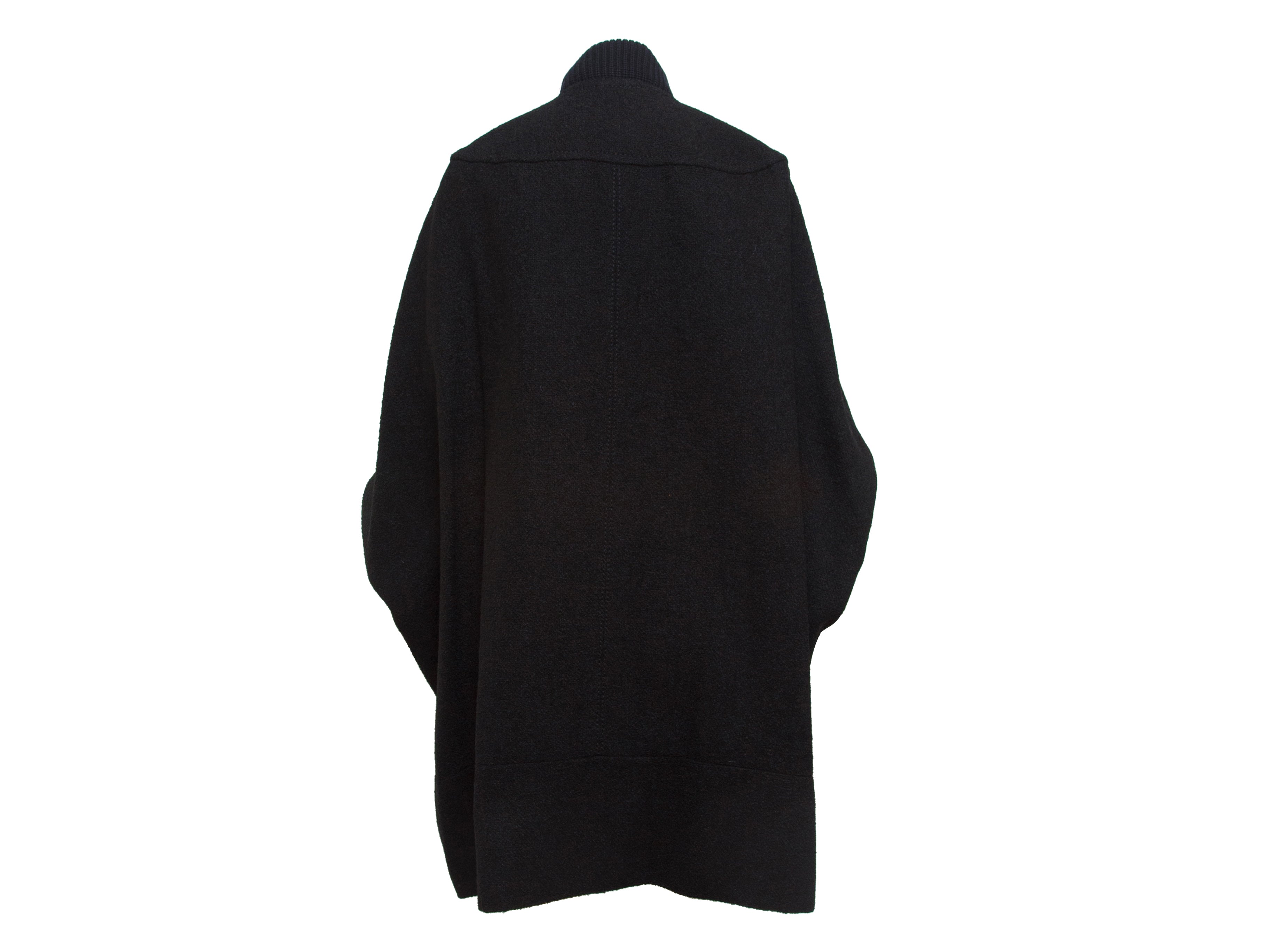 Black Louis Vuitton Cape with Multicolored Stone Trim – Designer Revival