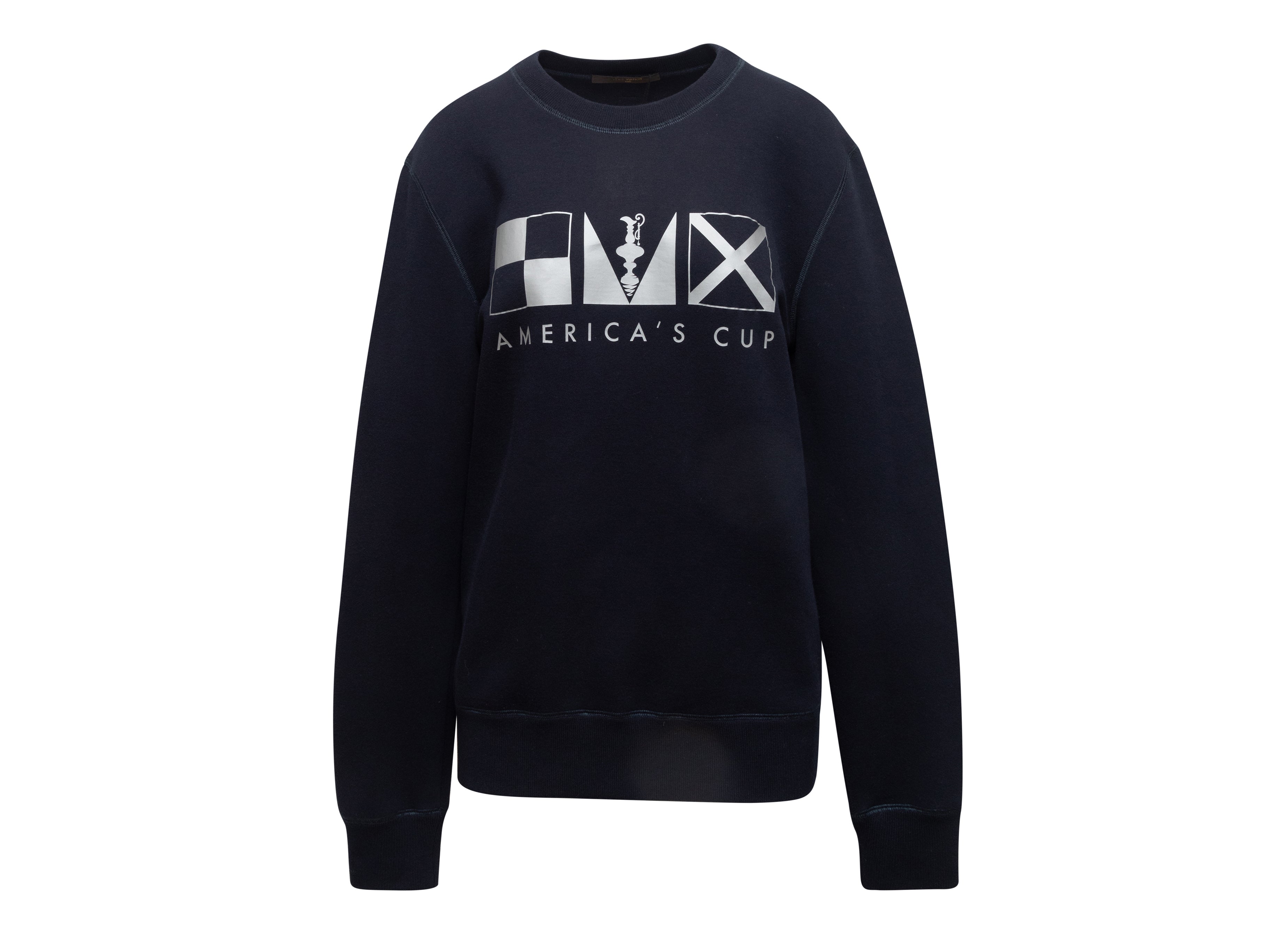 Navy & White 2017 America's Cup Sweatshirt