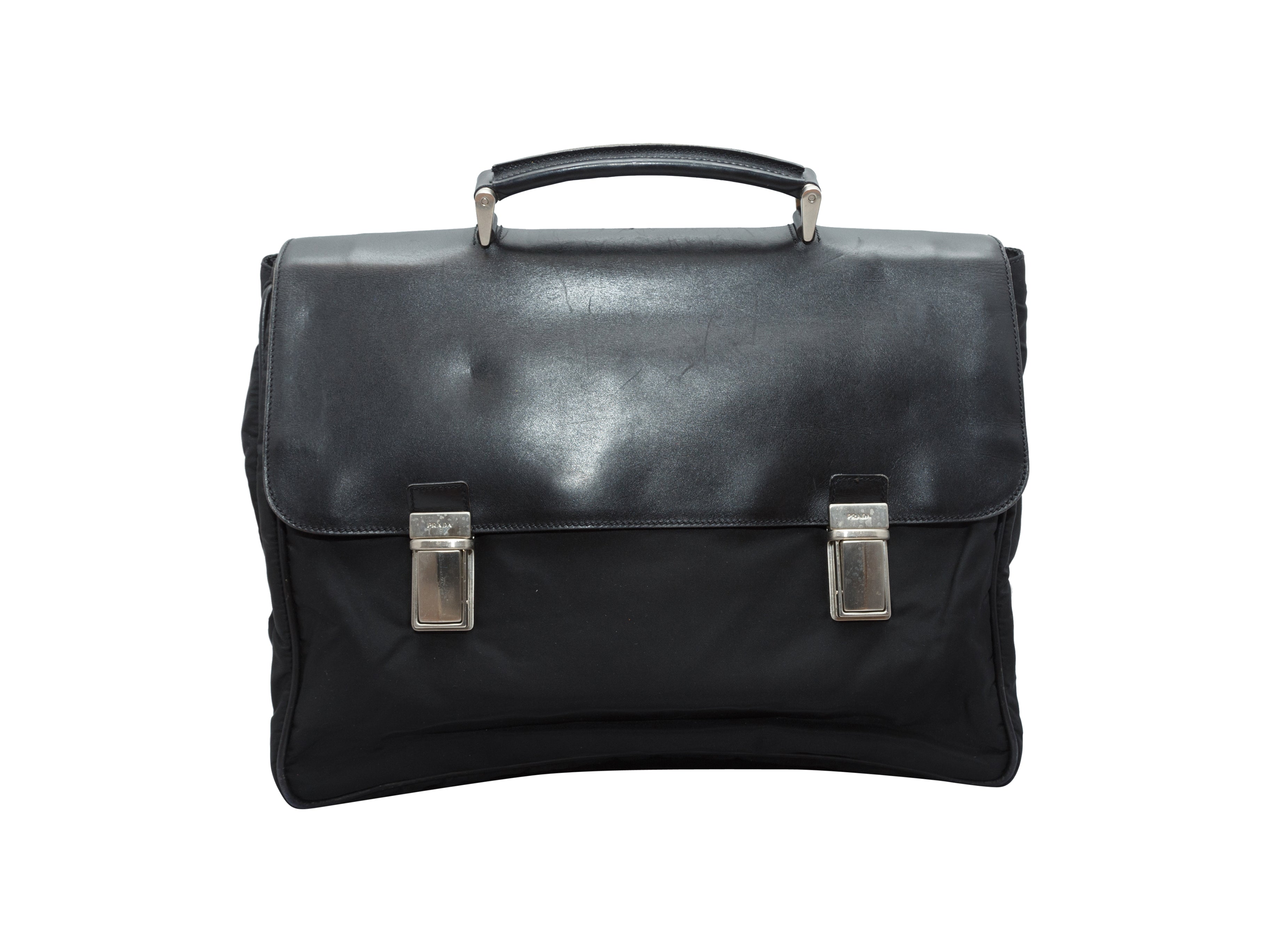 prada saffiano leather briefcase