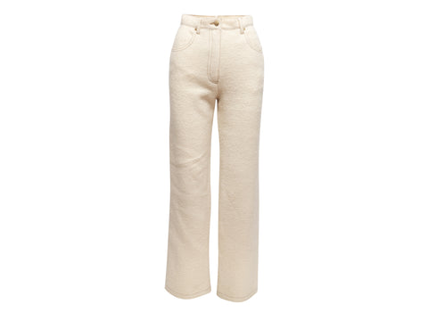 Camel Stretch Wool Straight Leg Pant  Piazza Sempione