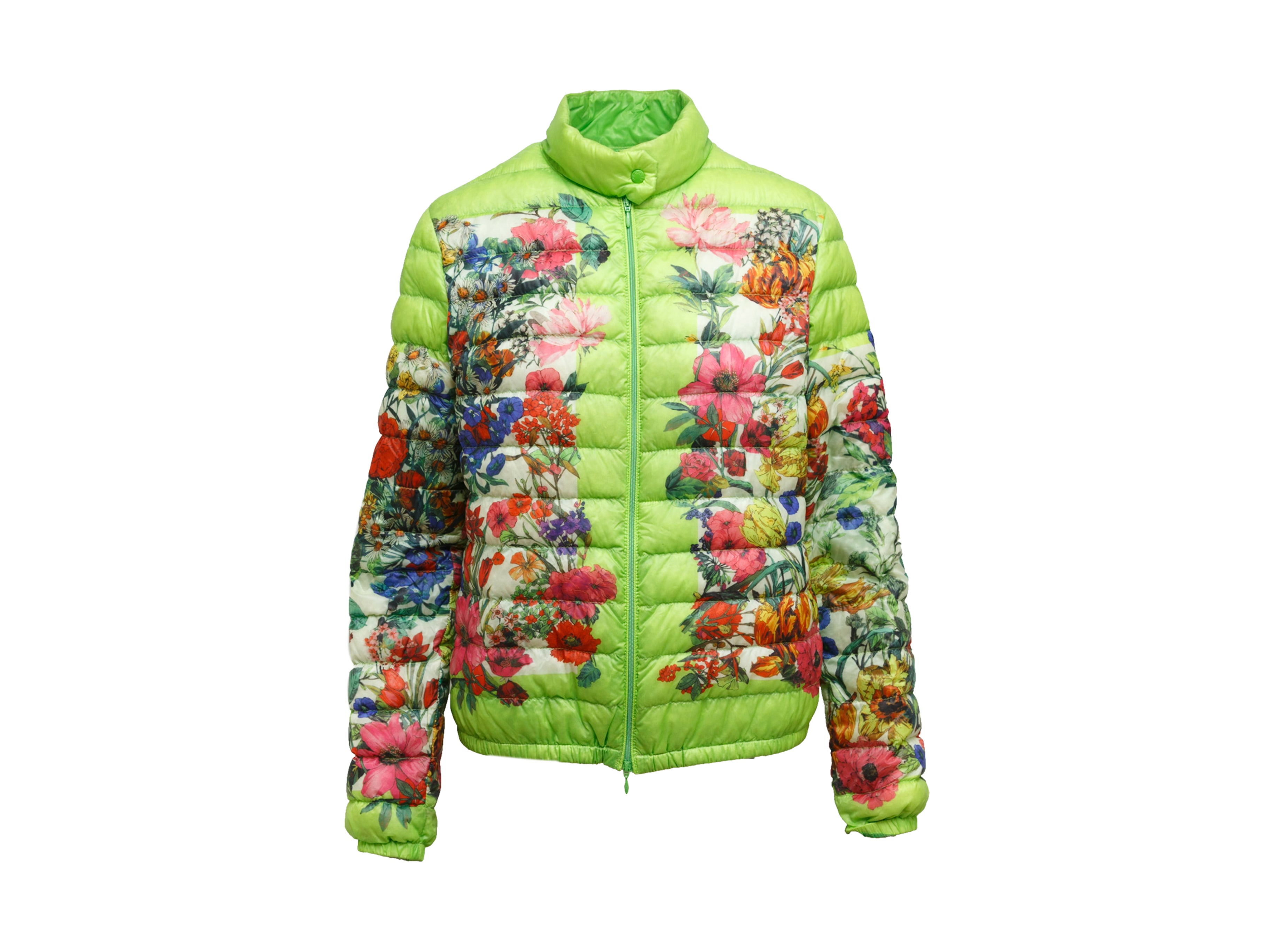 moncler floral puffer