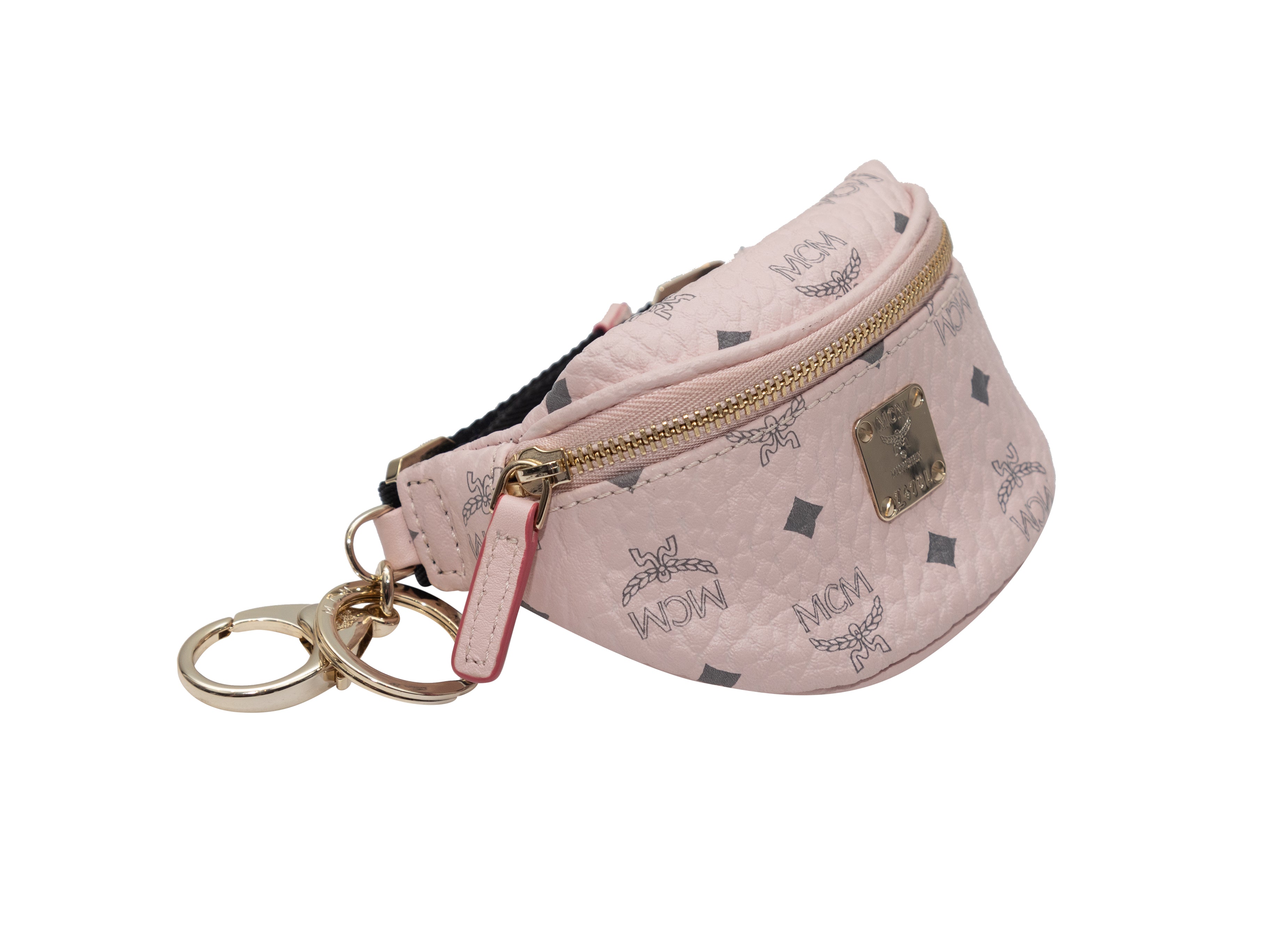 mcm belt bag pink