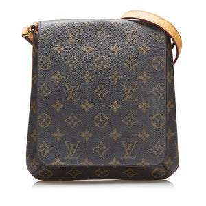 Louis Vuitton // Brown Musette Tango Monogram Crossbody Bag – VSP  Consignment