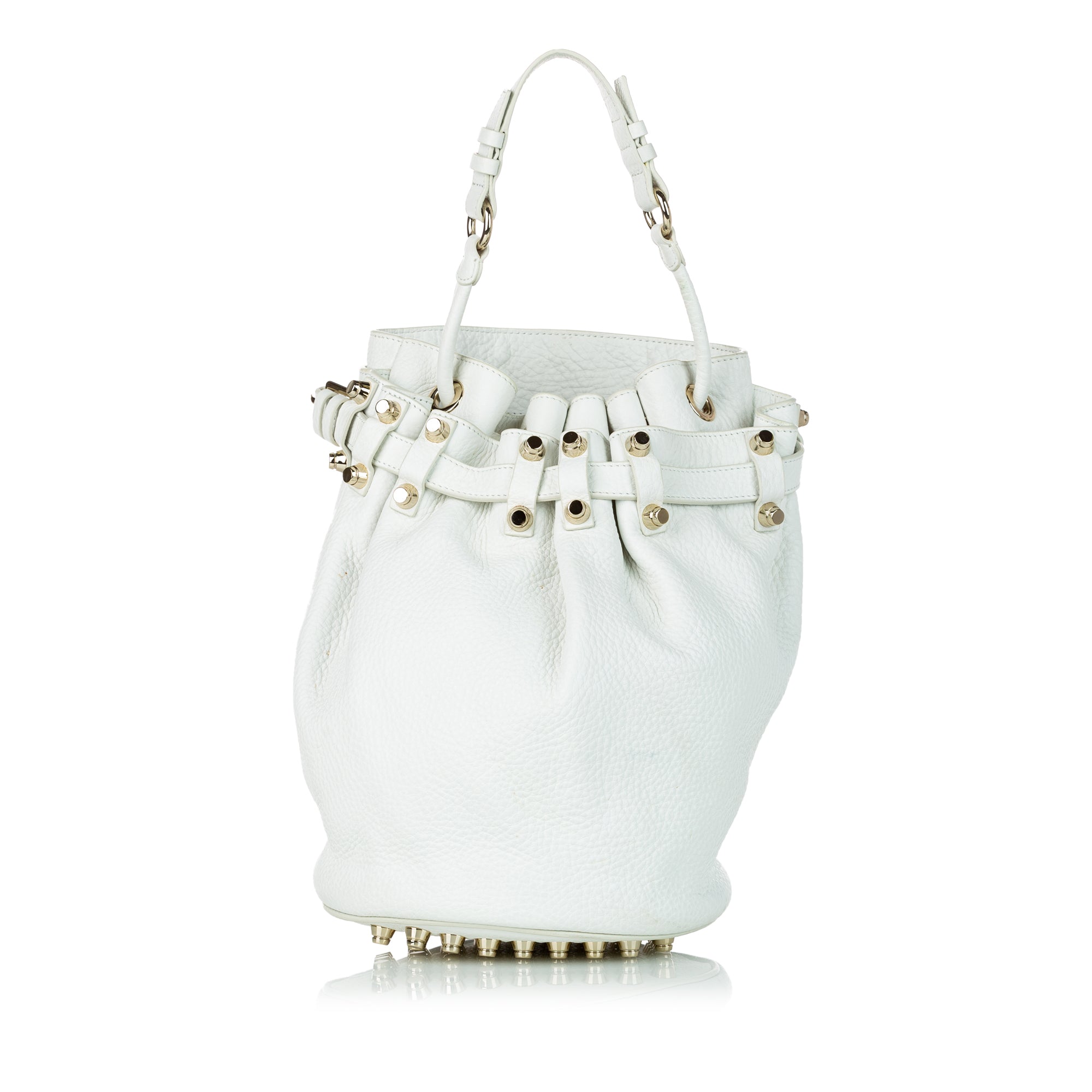 Diego Leather Bucket Bag