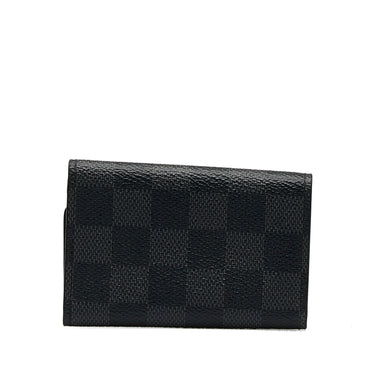 Louis Vuitton Coin Card Holder Damier Graphite Grey/Black