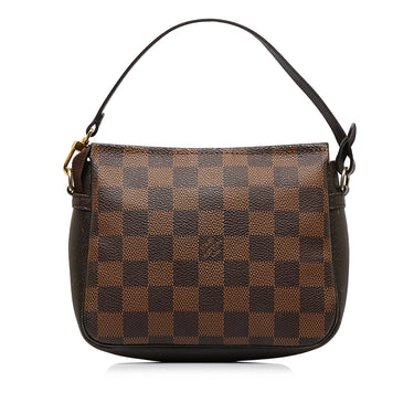 Brown Louis Vuitton Damier Ebene Evora Shoulder Bag – Designer Revival