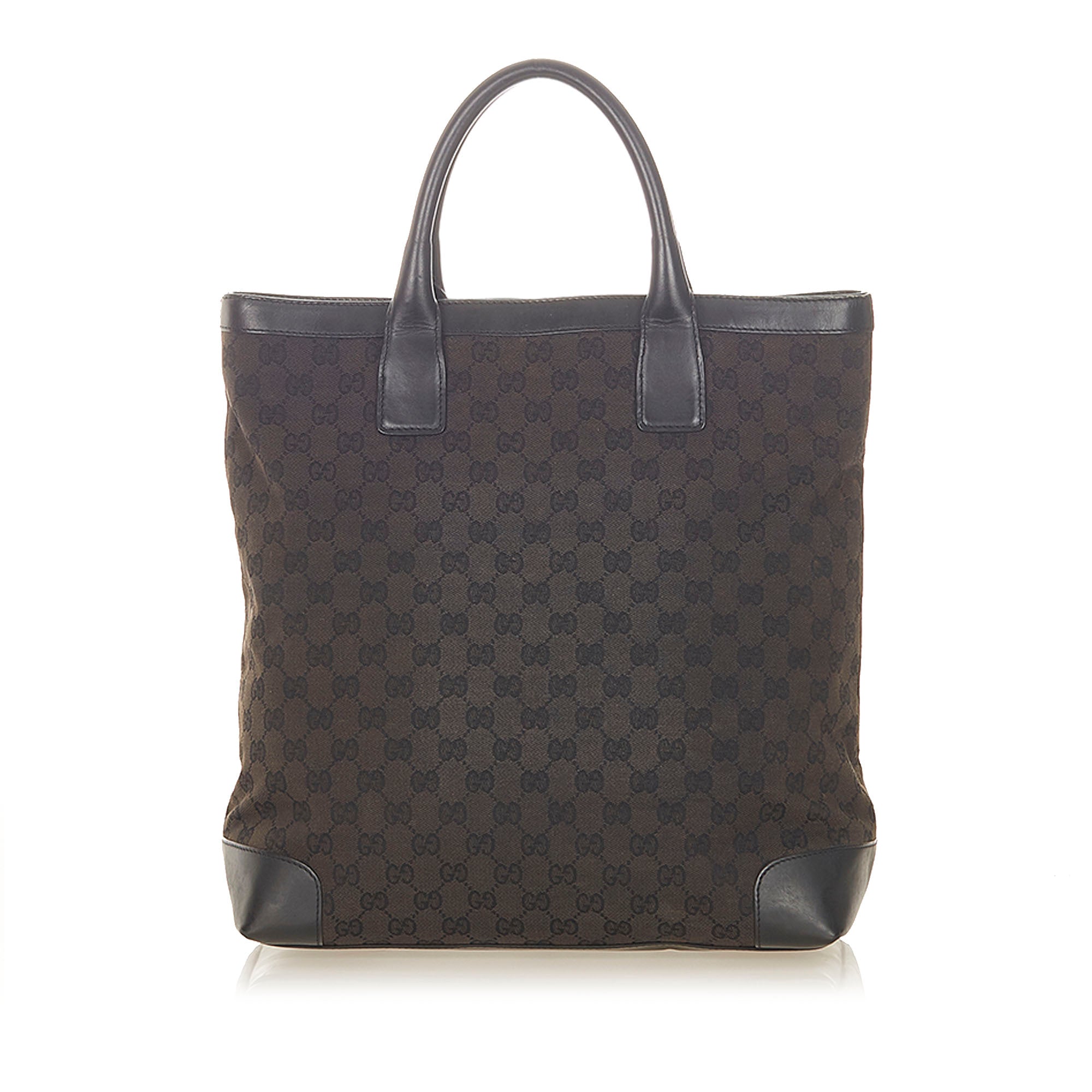Gray Gucci GG Canvas Bag – Designer Revival