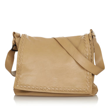 Brown Bottega Veneta Intrecciato Crossbody