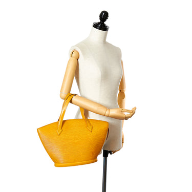 Yellow Louis Vuitton Epi Saint Jacques PM Short Strap Handbag – Designer  Revival