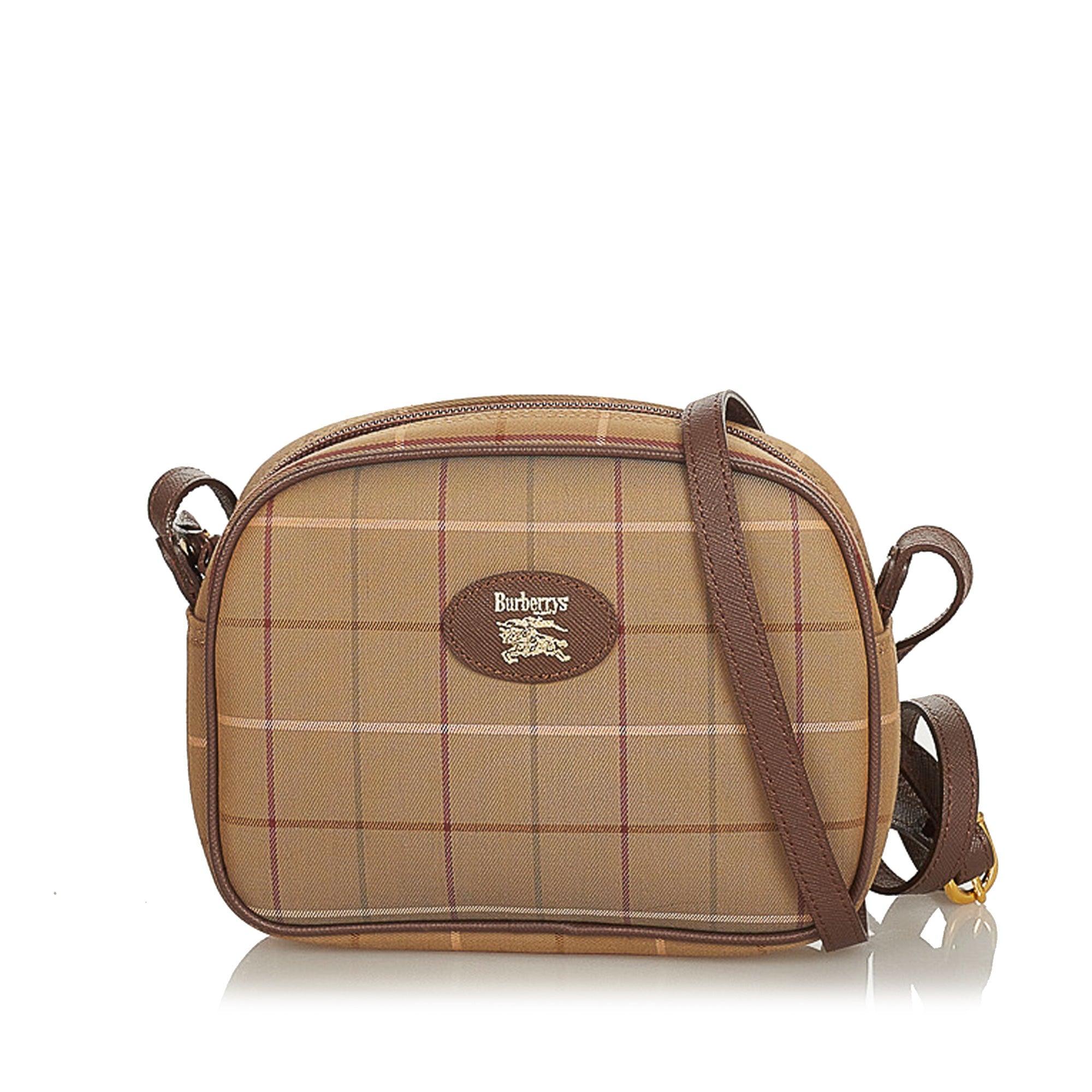 burberry plaid crossbody bag