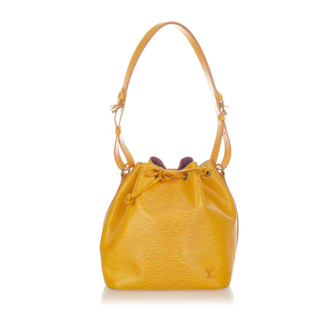 Yellow Vuitton Epi Petit Noe Bag – EdgepointShops Revival