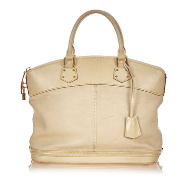 Louis Vuitton - Lockit GM Suhali Leather Ivory