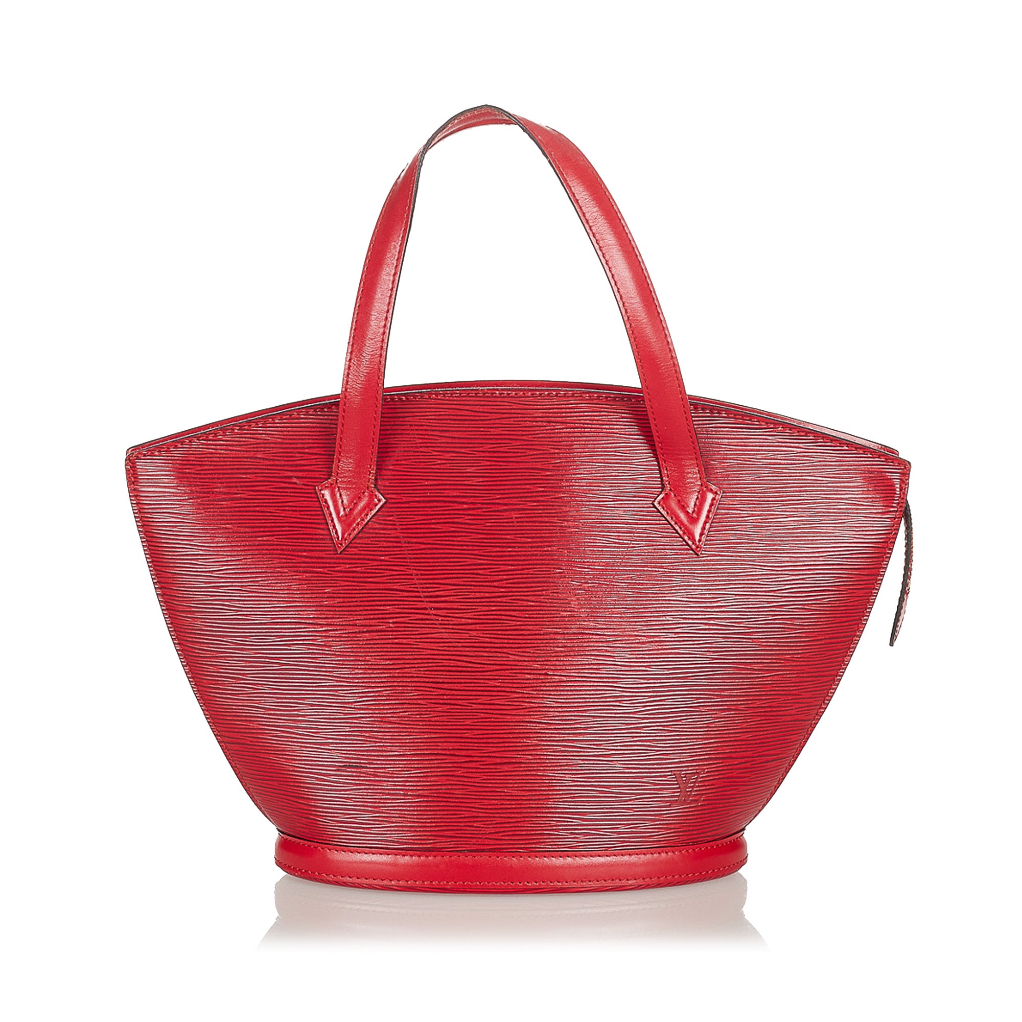 RvceShops Revival, Red Louis Vuitton Epi Saint Jacques PM Long Strap Bag