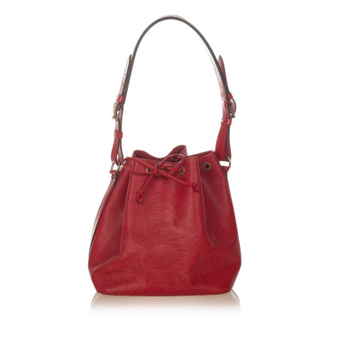 Red Louis Vuitton Epi Petit Noe Bag – Designer Revival