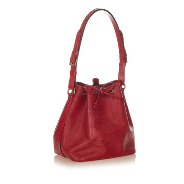 Red Epi Leather Louis Vuitton Petit Noe ref.1021284 - Joli Closet