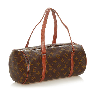 RvceShops Revival, Brown Louis Vuitton Monogram Papillon 30 Handbag