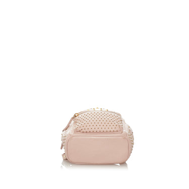 Mcm Mini Stark Bebe Boo Backpack - Pink