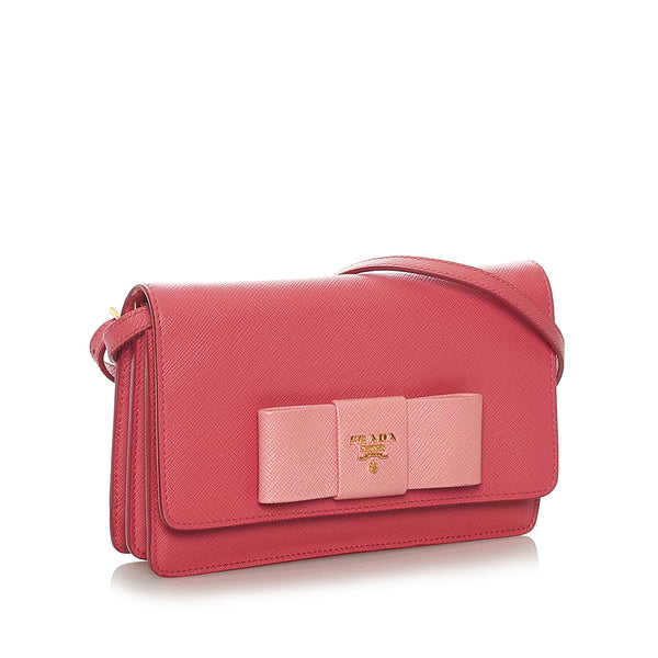 prada bow crossbody