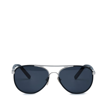 Louis Vuitton Sunglasses Z1578E Black Gold Side LV Logo Cyclone