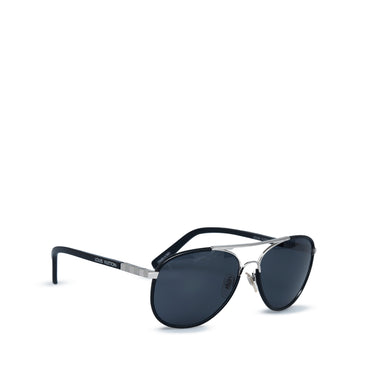 Louis Vuitton Cyclone Black Sunglasses at 1stDibs