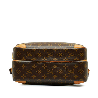 Louis Vuitton Saumur Handbag Monogram Canvas 35 Brown 2340271